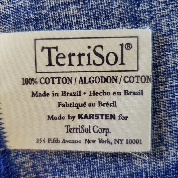 Karsten 62" x 116" Winter Tablecloth Holiday Snowman Dog Moose Cotton Terri Sol - Picture 2 of 9